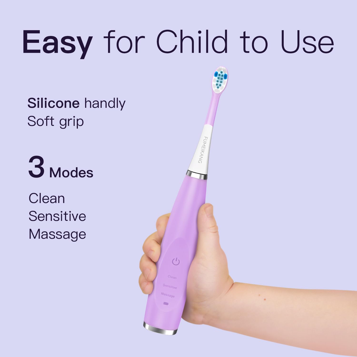 Spazzolini elettrici per bambini (PURPLE)