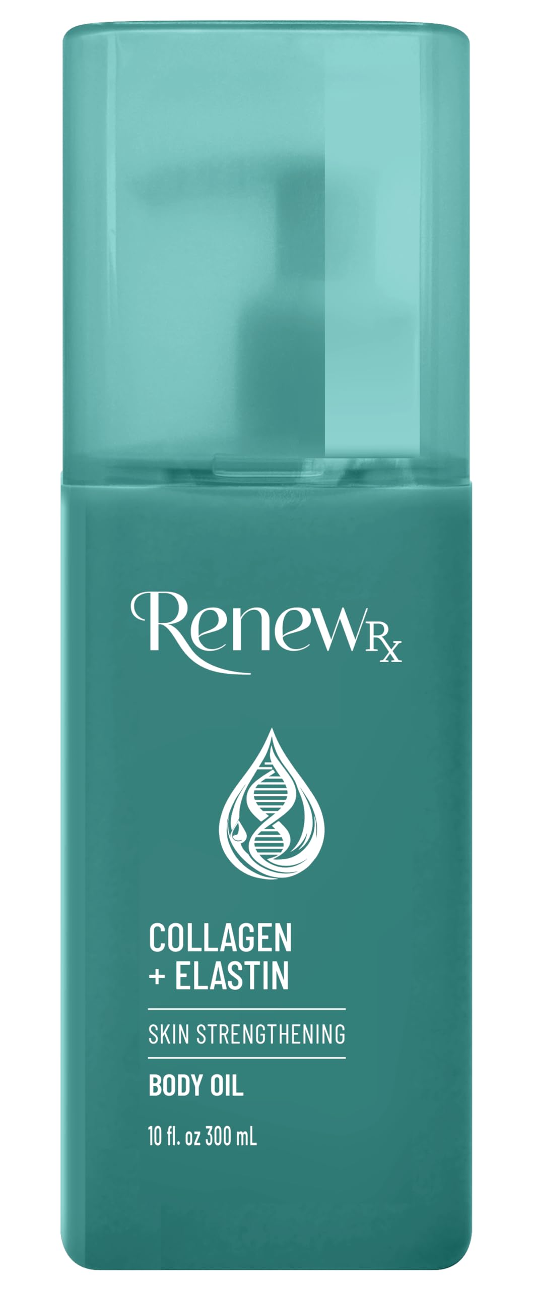 RENEW RX Collagen + Elastin Restorative Skin Strengthening Oil, Moisturizing Body Oil – Hydrating & Firming Skin Care, Vegan Skincare, 10 fl oz