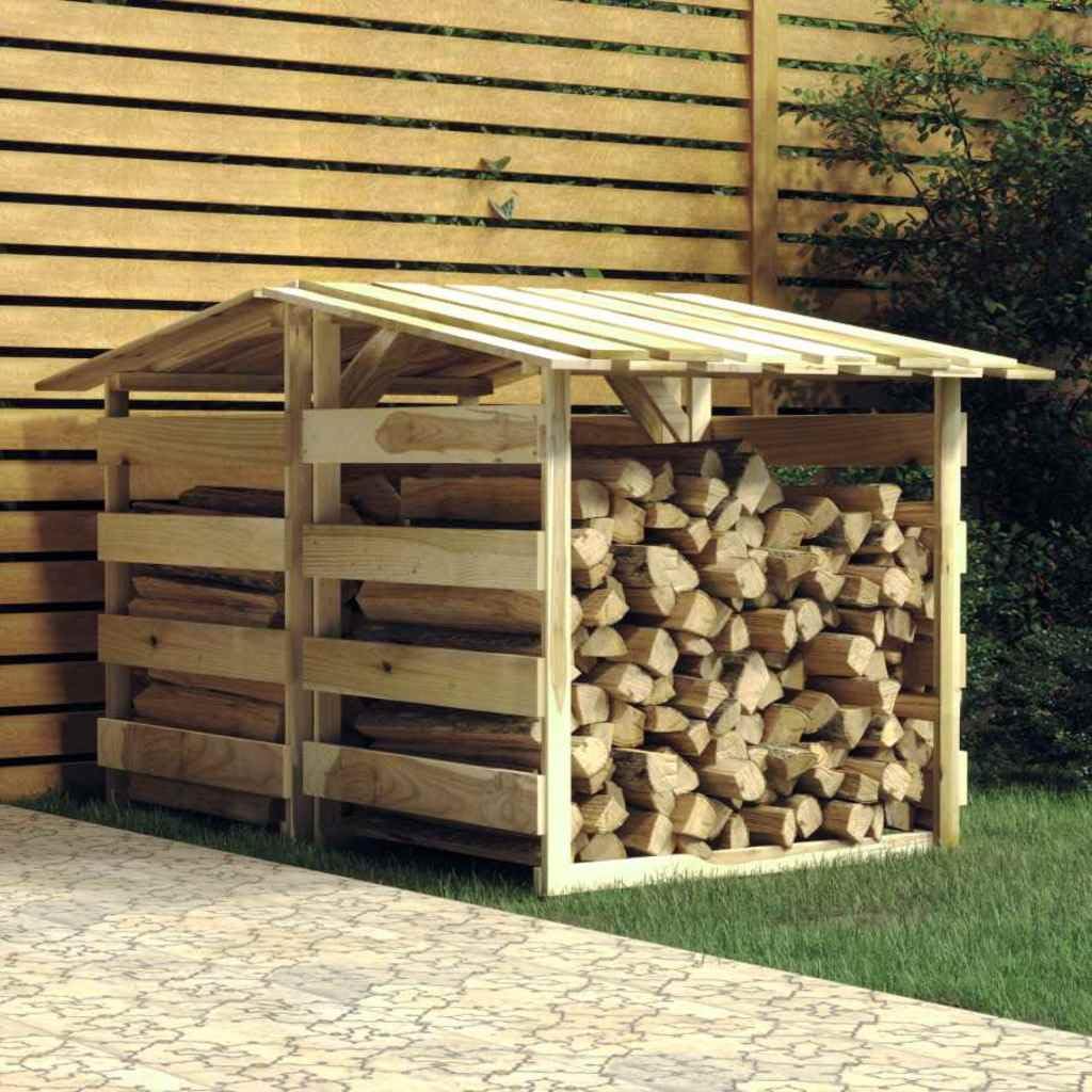 Pergole z dachem 2 szt. Impregnowane drewno sosnowe 100x90x100 cm