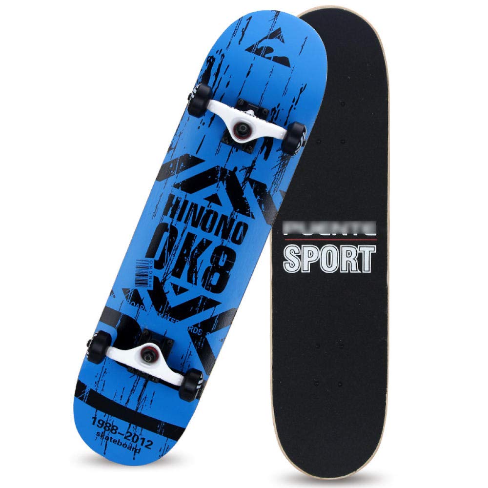 Standard Cruising Skateboards Adult Long Skateboard 807 7 cm 8-Layer Maple Deck Non-Slip and Waterproof 95A Shock Absorption