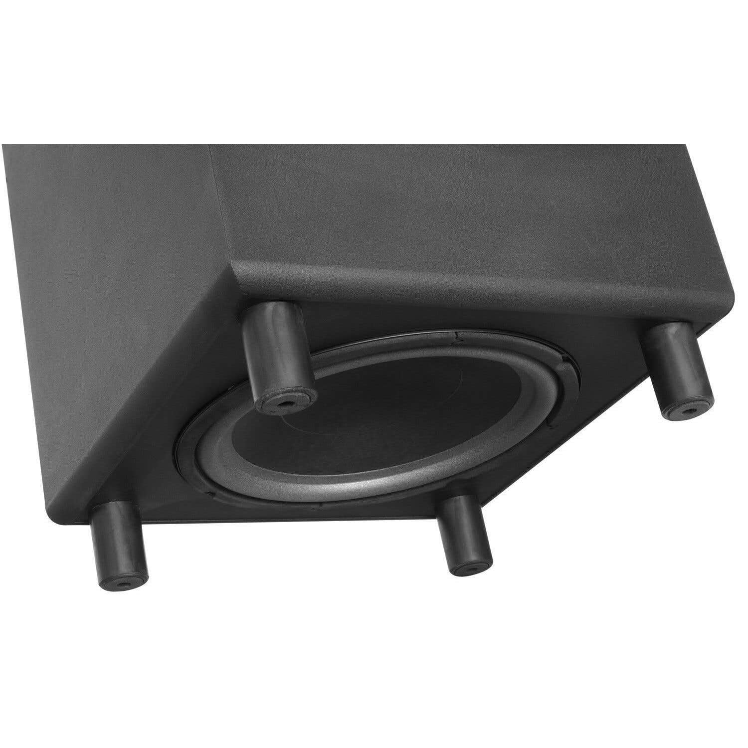 Fenton SHFS08B - Subwoofer aktiv Heimkino - 8 Zoll - 200 Watt Sub Woofer mit integriertem Verstärker - Bass Box - Perfekt zum Aufrüsten Ihres HiFi Heimkinosystems, TV-Soundanlage - Schwarz