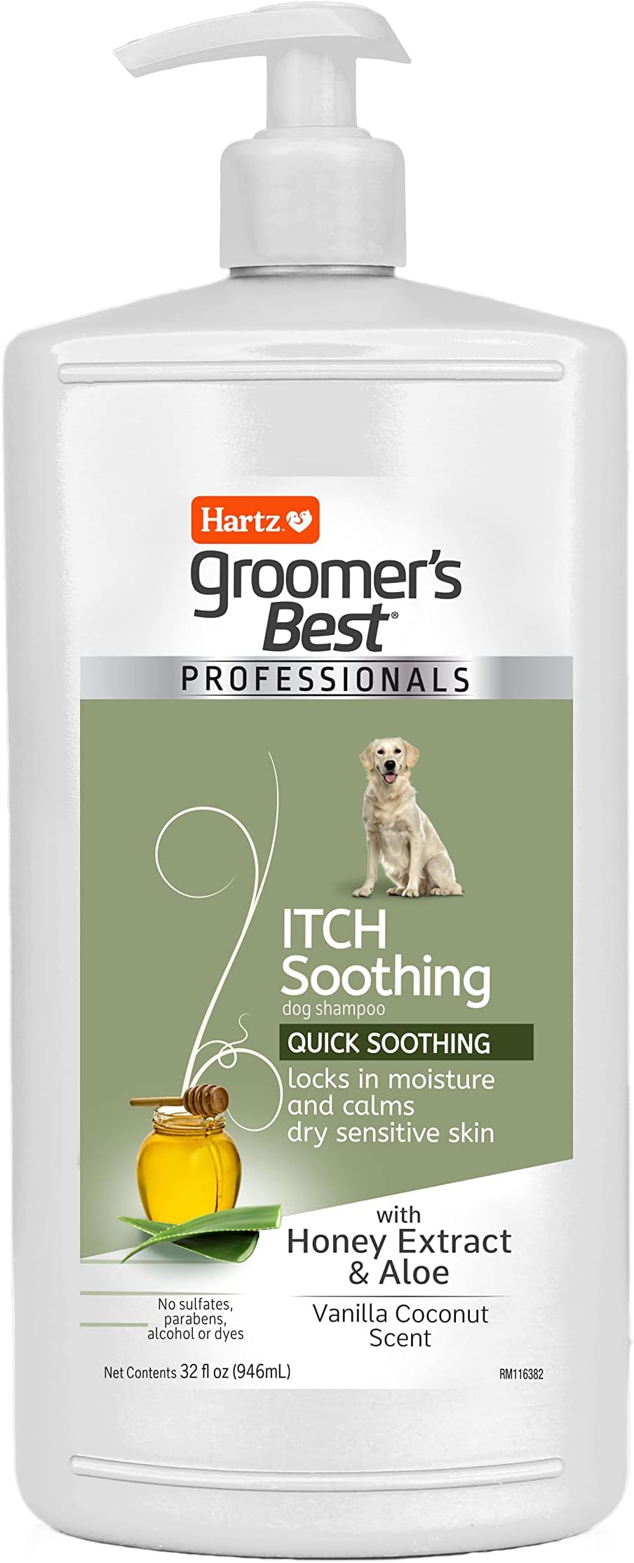 Hartz Groomer's Best Oatmeal Dog Shampoo (2Pack)