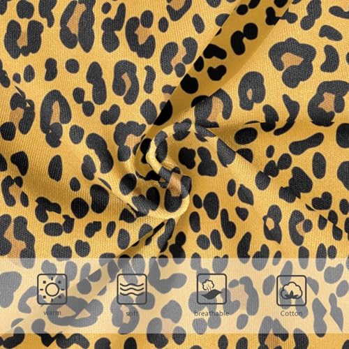 Animal Toddler Underwear Floral 2t Cotton Girl Panties Cute Leopard Print Yellow Briefs Undies Kids3