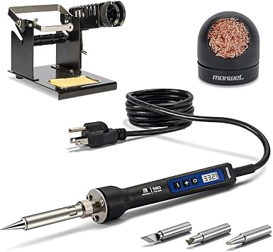 لحام طقم الحديد لحام - 110V 80W لحام رقمي درجة حرارة الحديد قابل للتعديل تلقائي إيقاف تشغيل أدوات اللحام طقم لحام للإنتاج الإلكتروني / اللحام / اللحام