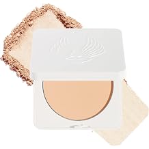 True + Luscious Sheer Halo Complexion Powder | Talc-Free Mineral Pressed Powder Foundation for Oily Skin Oil Control Matte Finish with Kaolin Clay Vegan Cruelty-Free Natural Glow 0.32 oz | Warm Beige