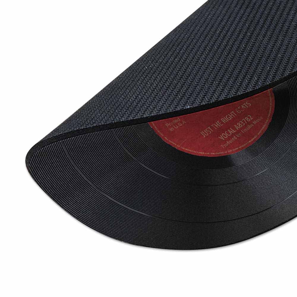 Amazon.com: WIRESTER Non-Slip Round Mousepad, Vintage Vinyl