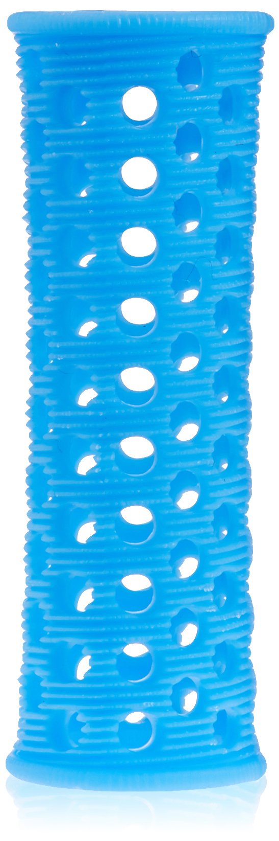 Efalock Professional Super płaski wałek, 20 mm, niebieski, 1 opakowanie, (1 x 10 sztuk)