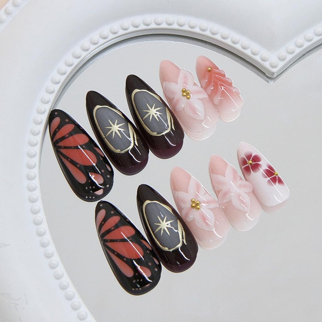 24PCS With Pearl Accents Floral Designs For Bridal Special