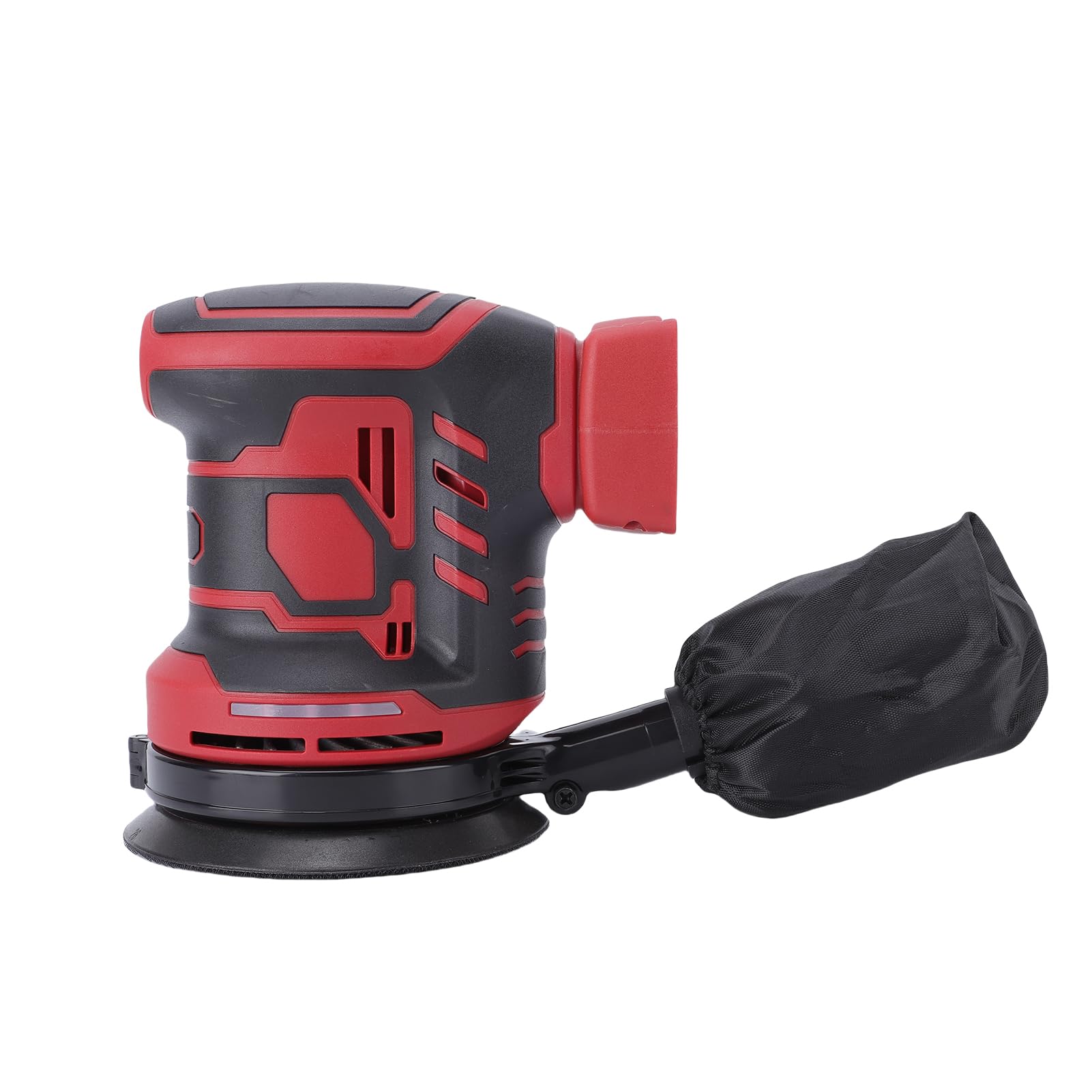 Sorandy Miwok Lijadora Pulidora Inalámbrica de 18 V, Motor de 300 W con 3 Velocidades 7000 9500 11000 RPM, Lijadora de 125 Mm y 5 Pulgadas para Madera, Coche, Metal, Muebles, Pulido de Pintura
