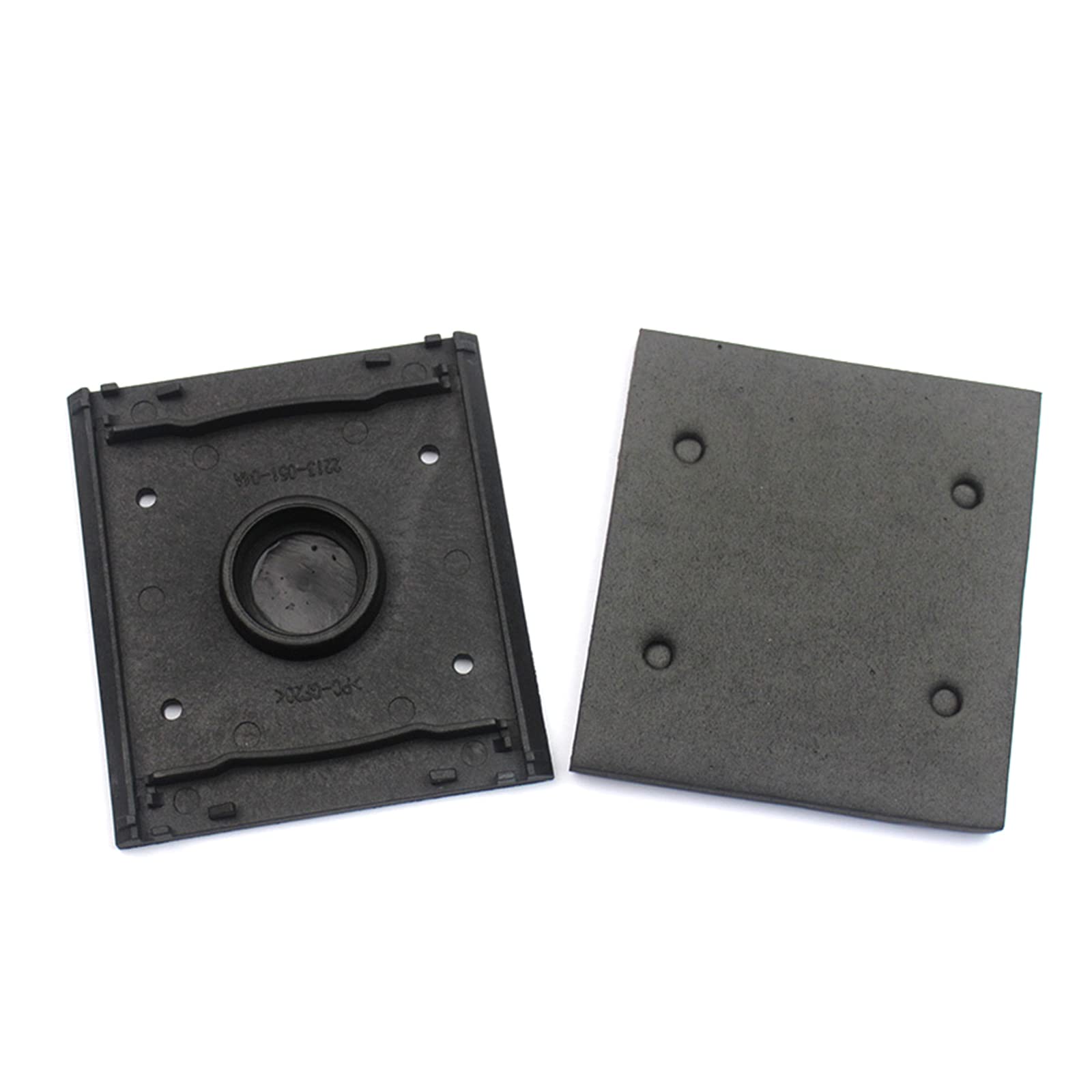 Msioytog High-Performance Square Sander Backing Pad Sander Pad Replacement Adhesive Mat For Grinding & Polishing