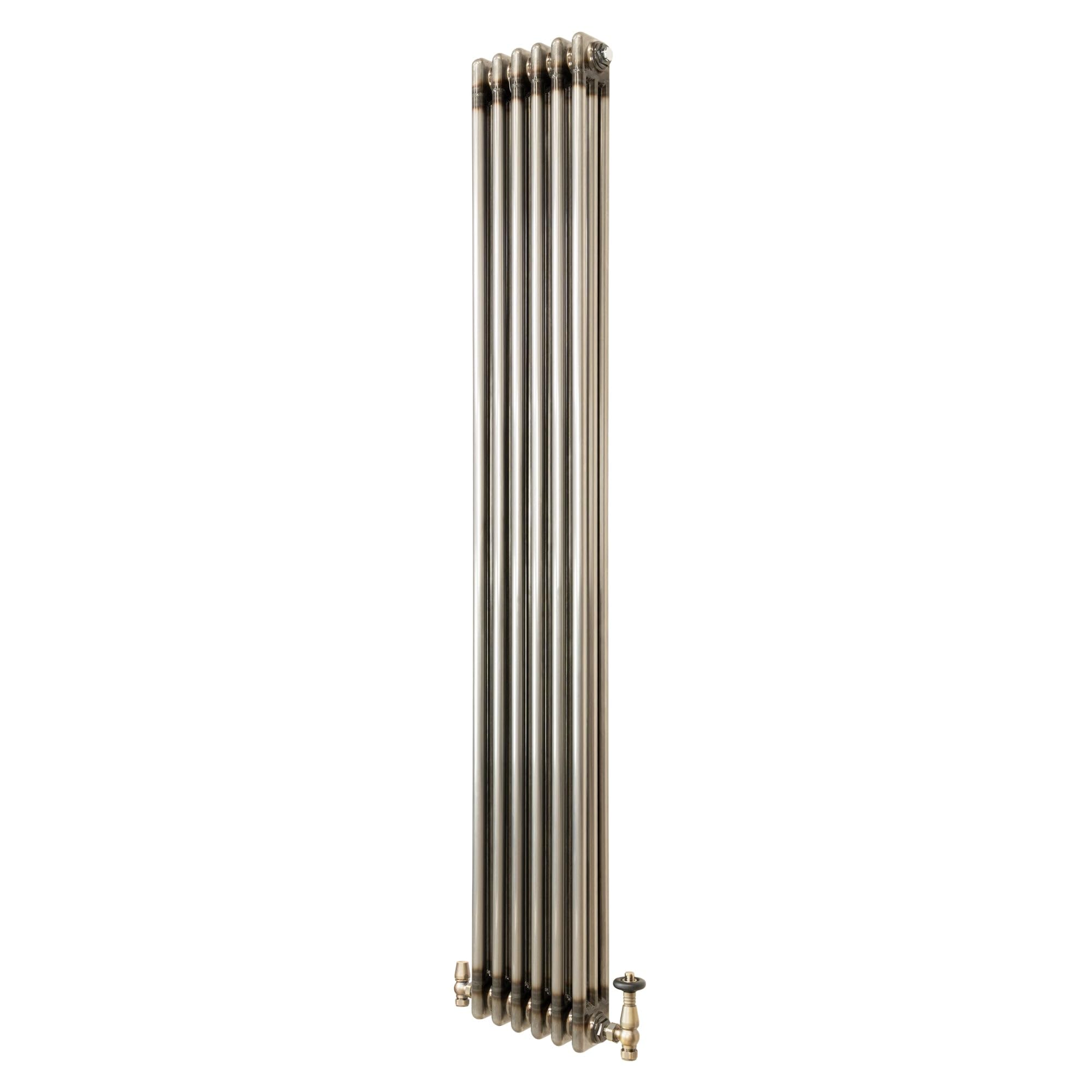 Monstershop - 3 Column Vertical Radiator - 1800mm x 290mm - Silver
