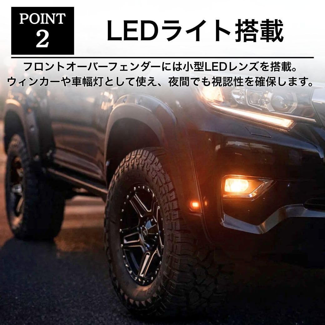 Amazon | GI☆GEAR ポケットスタイル オーバーフェンダー 35～40mm
