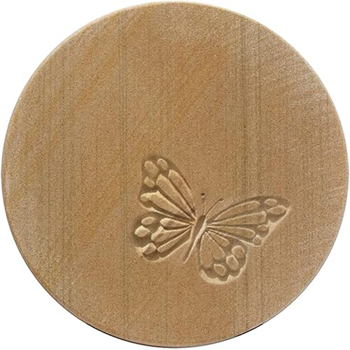 Miniatura 5 de MONKEY SUN - Paquete de 8 posavasos redondos de piedra arenisca natural, absorbentes de agua, hechos a mano, a granel, de 4 x 4 pulgadas, para