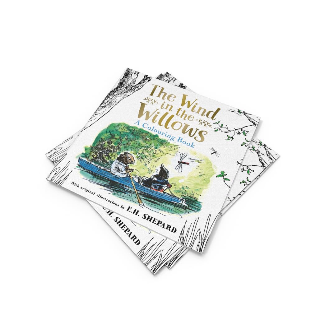 Wind in the Willows Colouring Book: Premium colouring book perfect for children and adults, packed with iconic original illustrations new for 2026 (The Definitive Wind in the Willows)