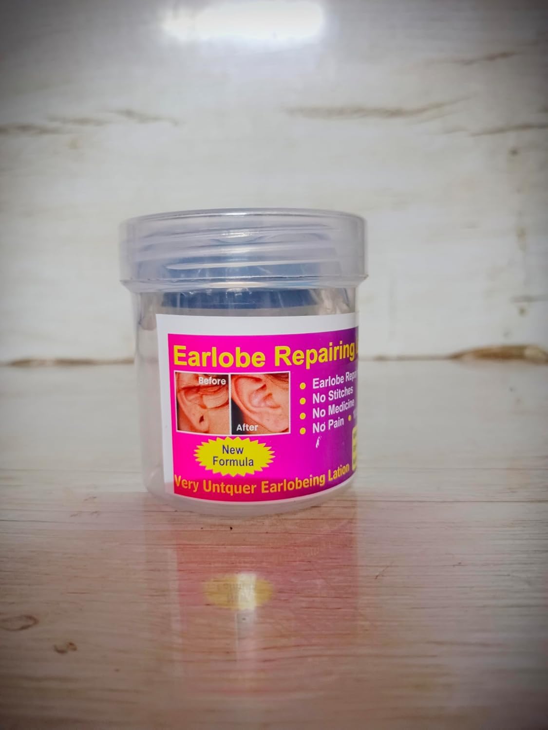 Earlobe Repairing Lotion, New Formula, No Stitches, No Medicine, No Pain, Earlobe Repair Treatment-image-2