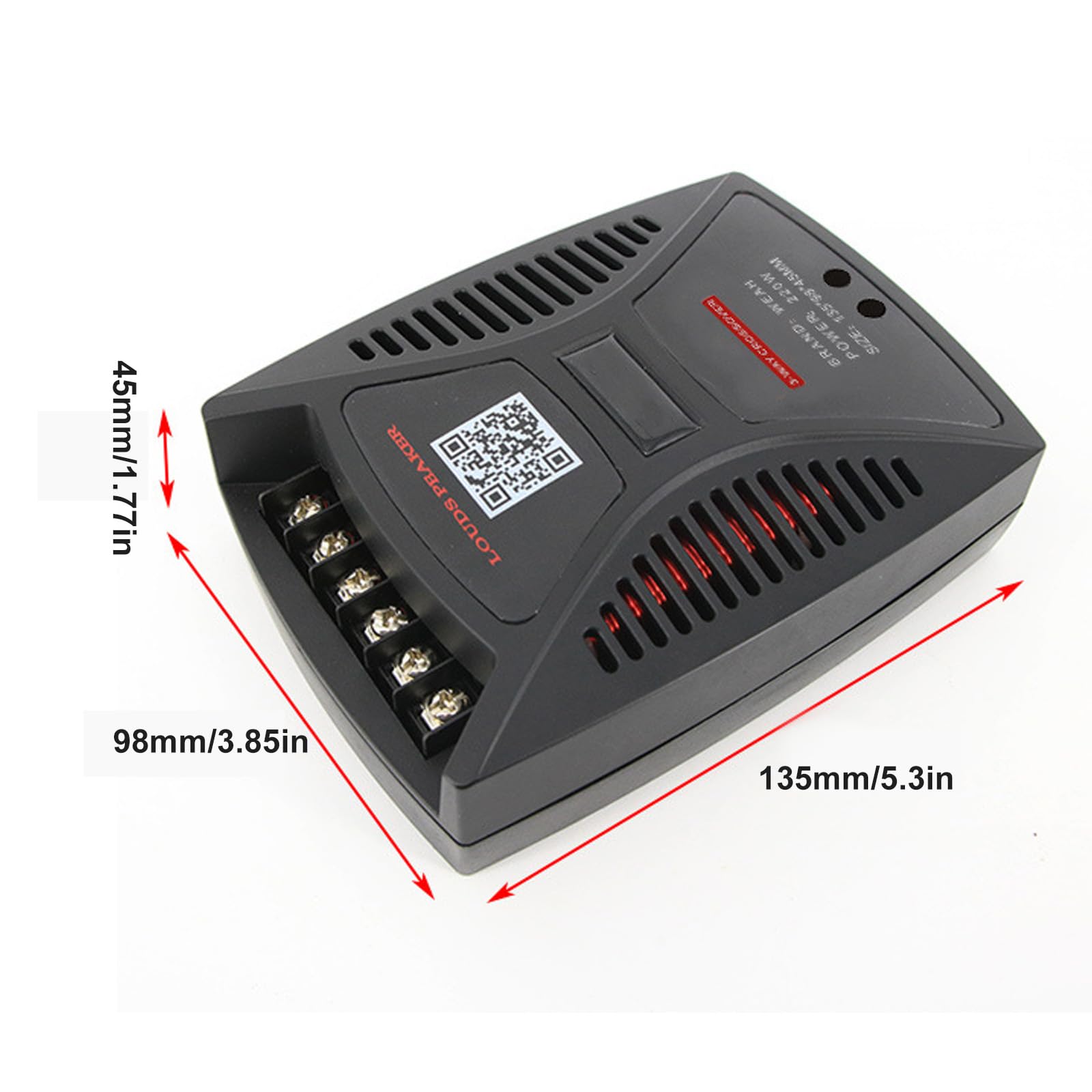 Altoparlanti per auto a 3 vie Crossover 220 W Tweeter woofer Midrange Altoparlanti Suono per Auto Divisore 3 Vie Divisore 850Hz 5800Hz