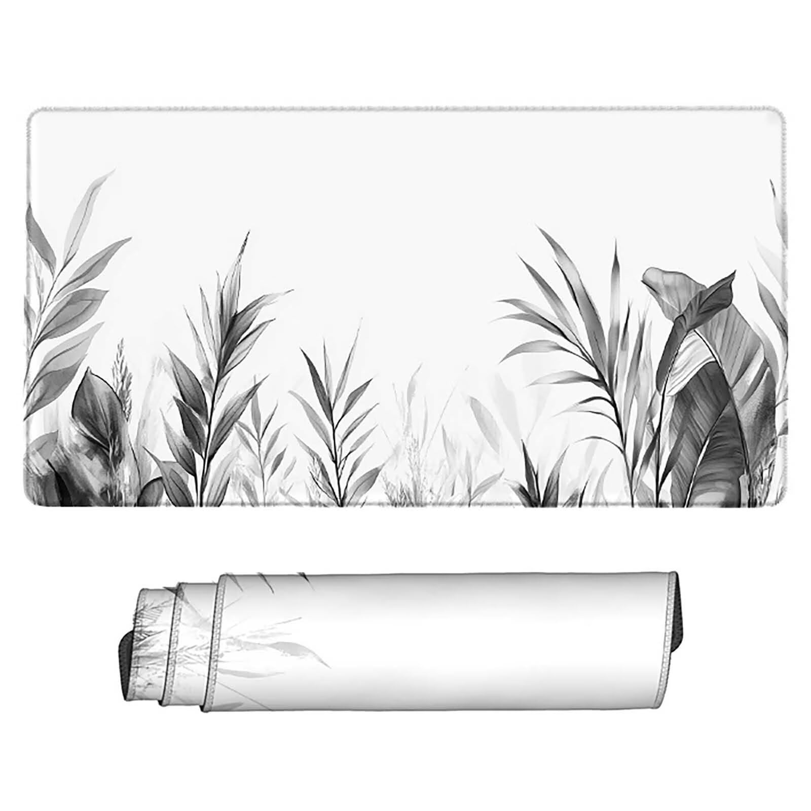 Podkładka pod mysz XXL, 1500 x 800 x 3 mm, gamingowa podkładka pod mysz, krajobraz, podkładka na biurko, z przyszytymi krawędziami, antypoślizgowa, gumowa podstawa, wodoodporna, akcesoria gamingowe