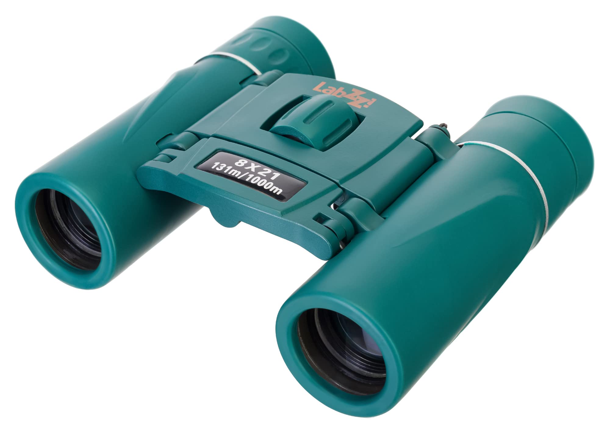Levenhuk LabZZ B5 Compact Foldable Binoculars for Kids with 8X Magnification and BK-7 Fully Coated Optics, Blue