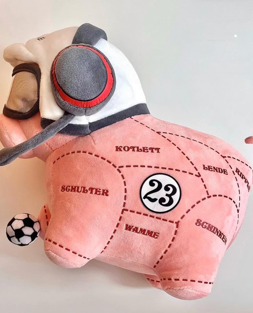 ポルシェ 23番 ピンクピッグぬいぐるみ ☆PORSCHE ポルシェ ピンクピッグ ぬいぐるみ 23 23号 豚