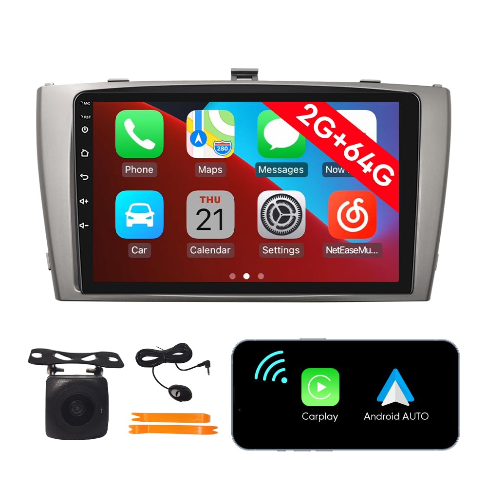 [2G 64G] Android Car Stereo FM Radio Carplay Android Auto 9