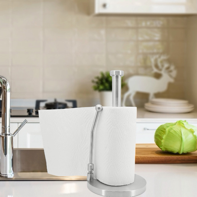 Portarotolo Da Cucina Joseph Joseph - Strappo Facile, Base Antiscivolo, Grigio Scuro - Foto 13