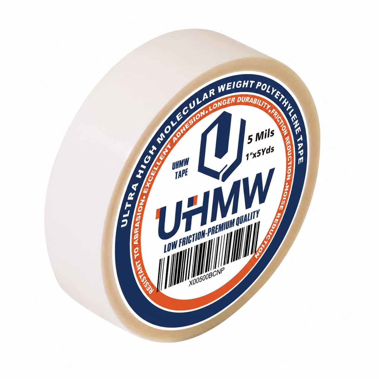 uhmw Ultra High Molecular Weight Low Friction Tape (5 Mil, 2.54CM X 4.5M)