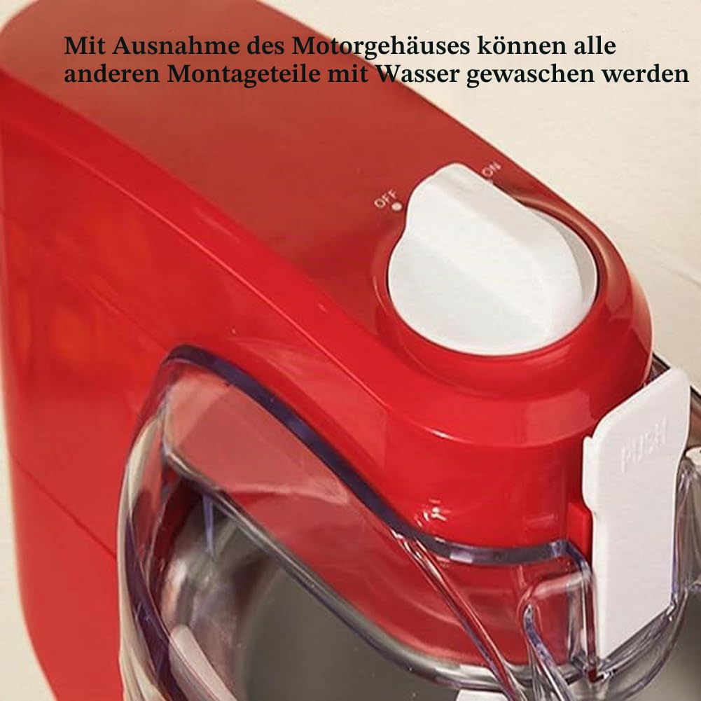 Tragbare Mini-Softeismaschinen, 1000-ml-Softeismaschine, Haushalts-Obst-Softeismaschine, einfache Reinigung, Joghurt-Sorbet-Eiscreme-Werkzeug for Zuhause, Bar, Café