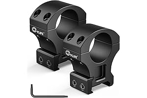 CVLIFE Rifle Scope Rings 1 Inch - Ultimate Precision for Enhanced Shooting Accuracy