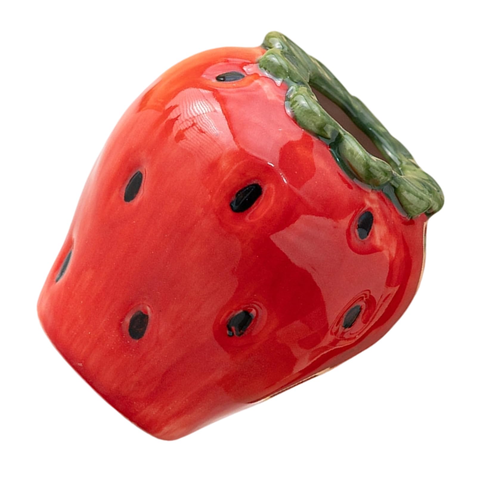 CAZSTYK Unique Fruit Design Ceramics Fragrances Bottle and Decorative Vases for Bedroom or Offices Ceramics Decoration