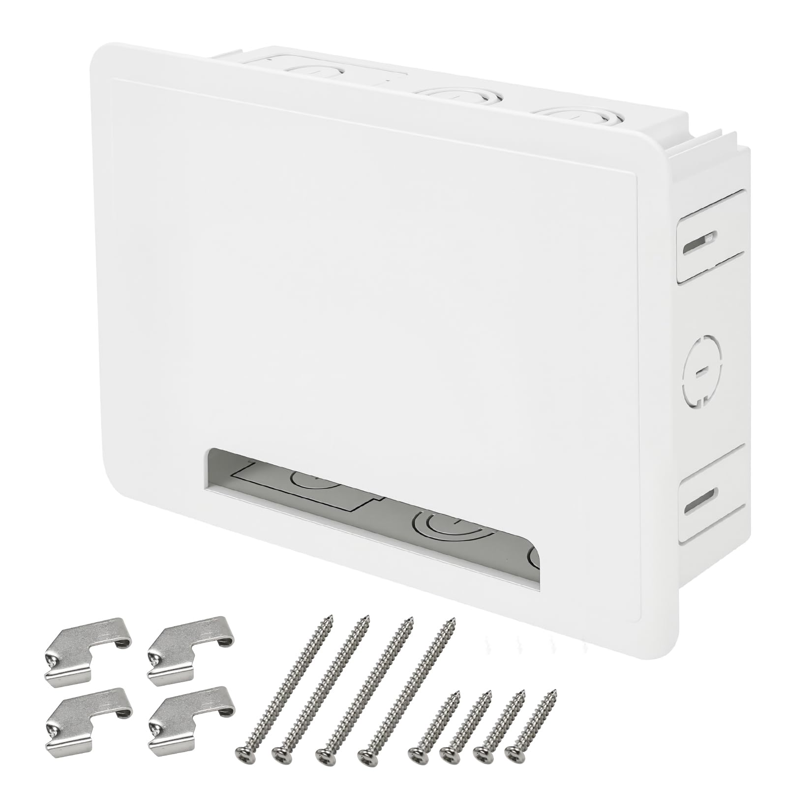 Caja De TV Empotrada Bnnlqpsttg De 9 Pulgadas – Organizador Para Dispositivos De Streaming Y Cables