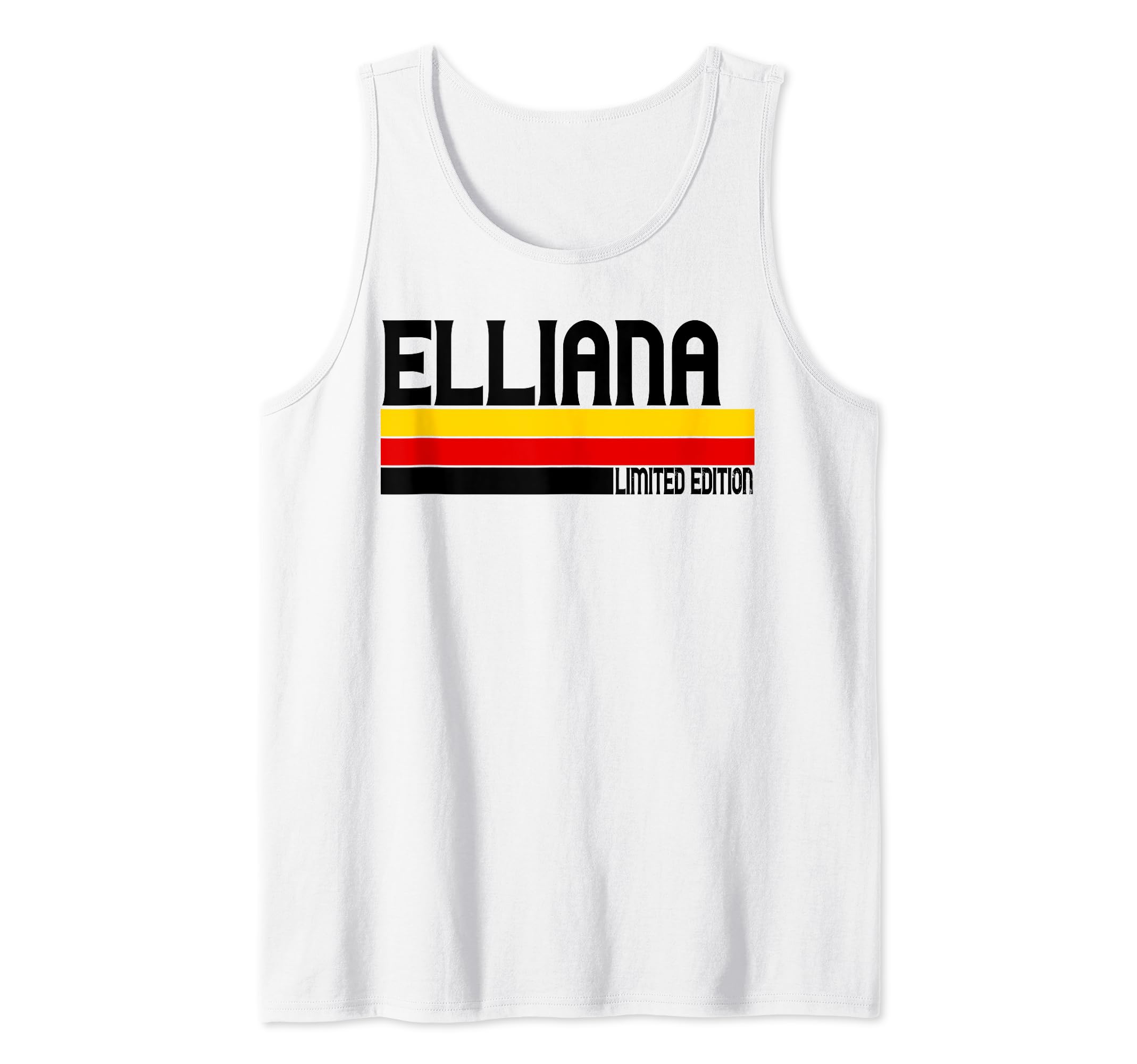 ELLIANA Name Personalized Cute Idea Vintage Women ELLIANA Tank Top