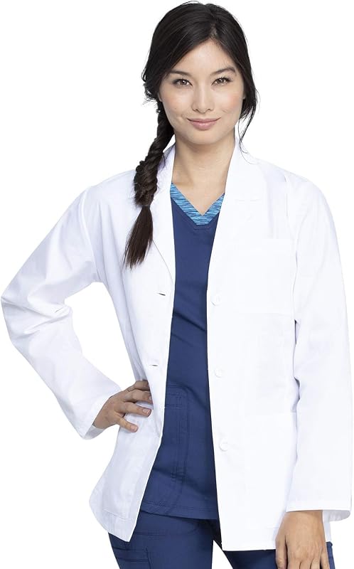 Womens Lab Coat 28", Consultation Lab Coat for Women, 3 Pockets - 84401