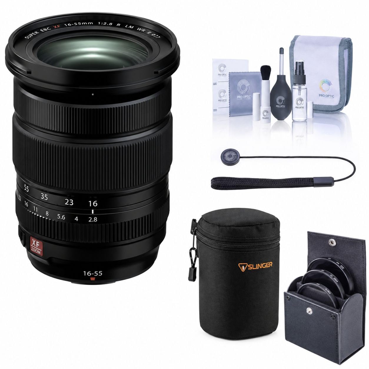 Amazon.com : Fujifilm XF 16-55mm f/2.8 R LM WR II Lens Bundle with