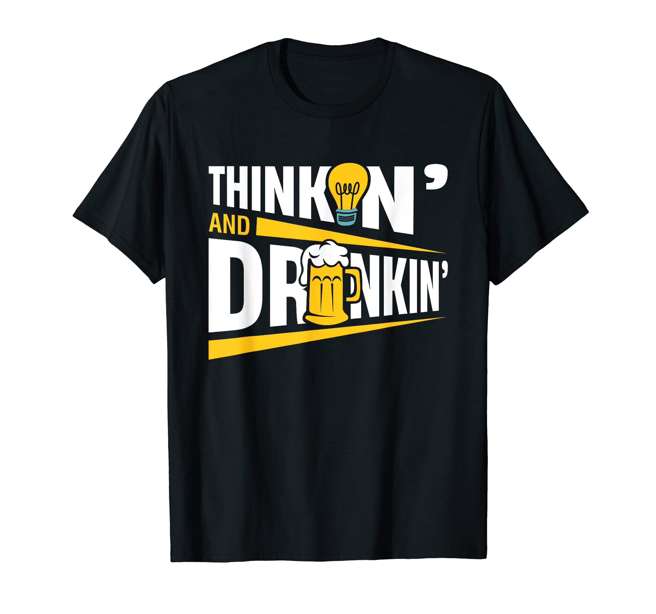 Thinkin' And Drinkin' | Pub Quiz Game | Trivia Night T-Shirt
