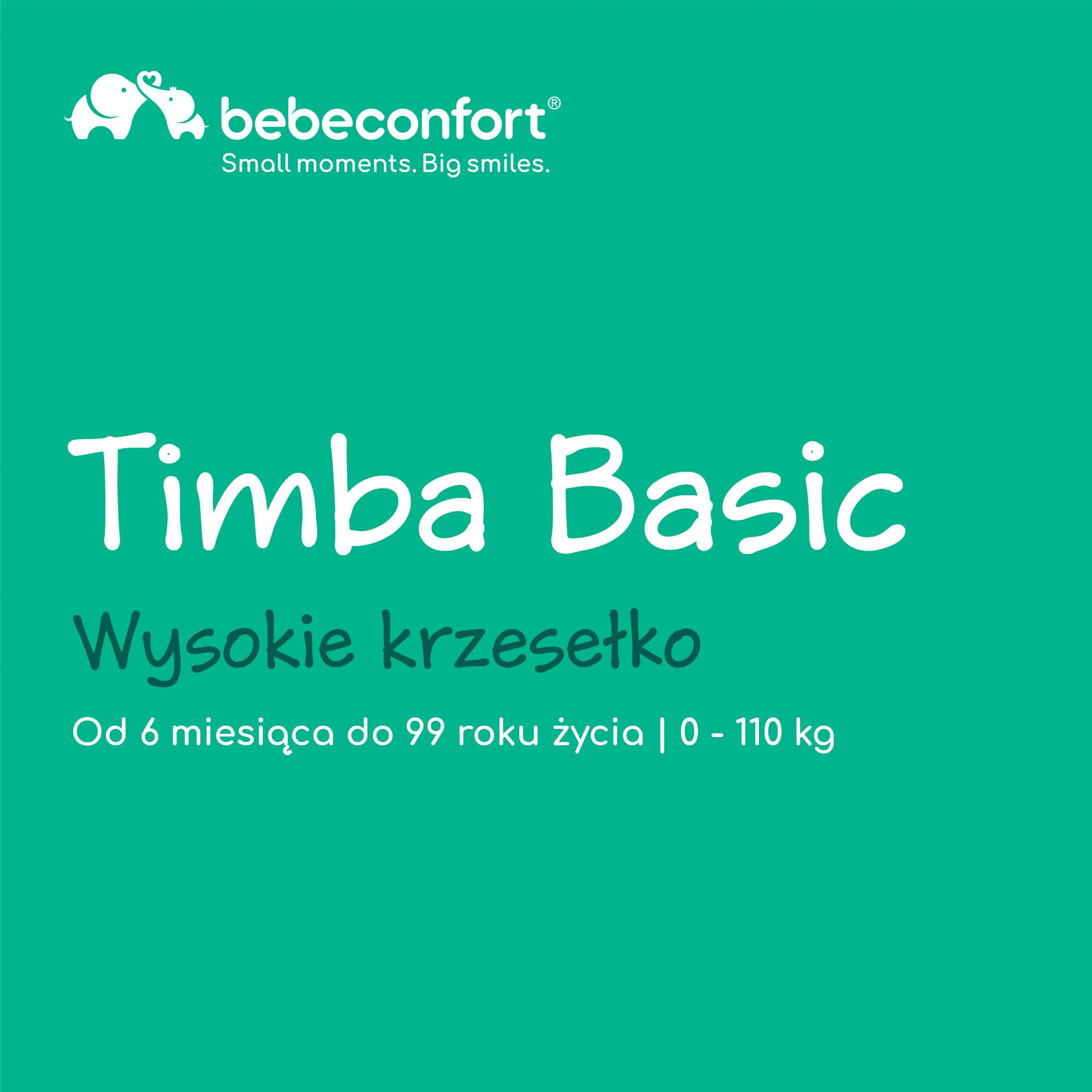 Bebeconfort Timba Basic Krzesełka do Karmienia, 6 Miesięcy - 99 Lat, do 110 kg, Krzesło Dziecięce, Regulowane Siedzisko i Podnóżek, Zdejmowana 3-punktowa Uprząż, Pasuje do Timba Baby, Naturalne Drewno