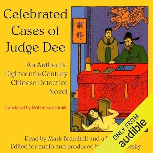Page de couverture de Celebrated Cases of Judge Dee (Dee Goong An)