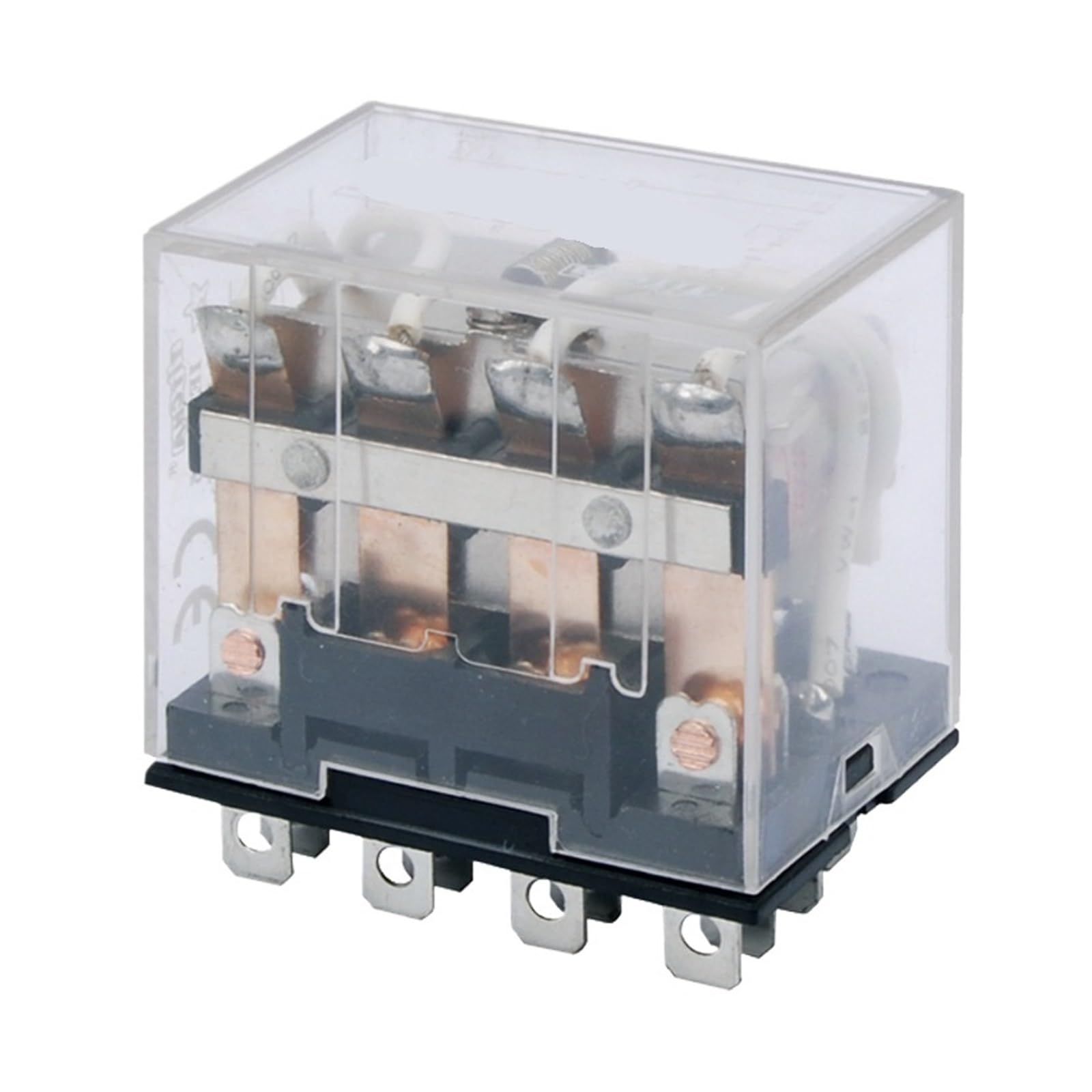 Relais intermédiaire 14 broches HH64P LY4 DC24V 10A pour circuit électrique