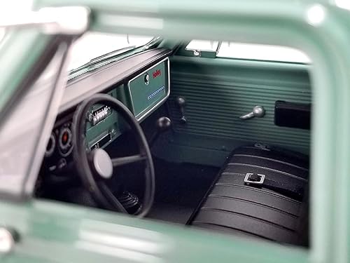 1967 Chevy C-30 Rampa Camión Green Holley Speed Shop Edición limitada a 200 piezas en todo el mundo 118 Modelo de coche fundido a presión por Acme