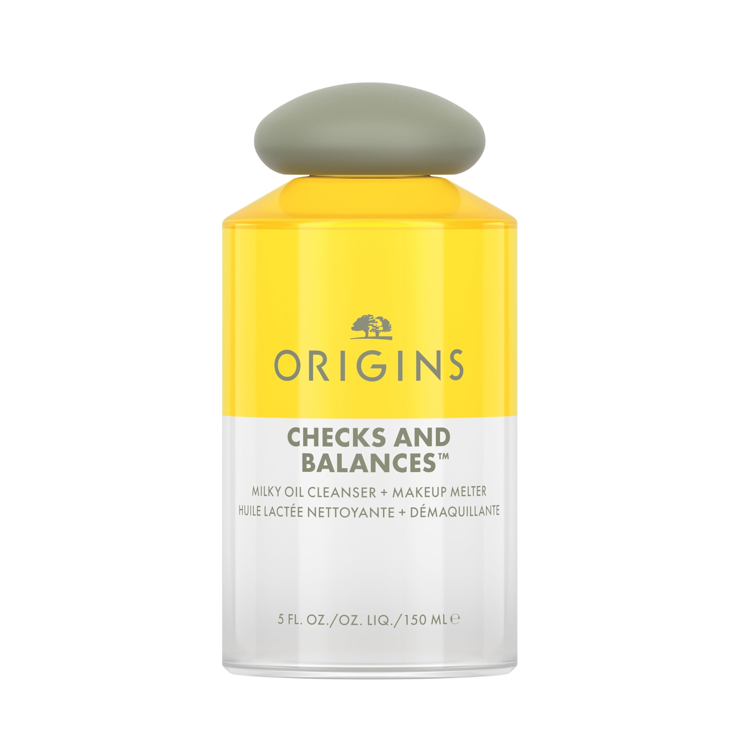 Checks and Balances Milky Oil Cleanser + Makeup Melter | Softens Skin & Removes Makeup | With Squalane & Plant-Derived Glycerin, 150 ml