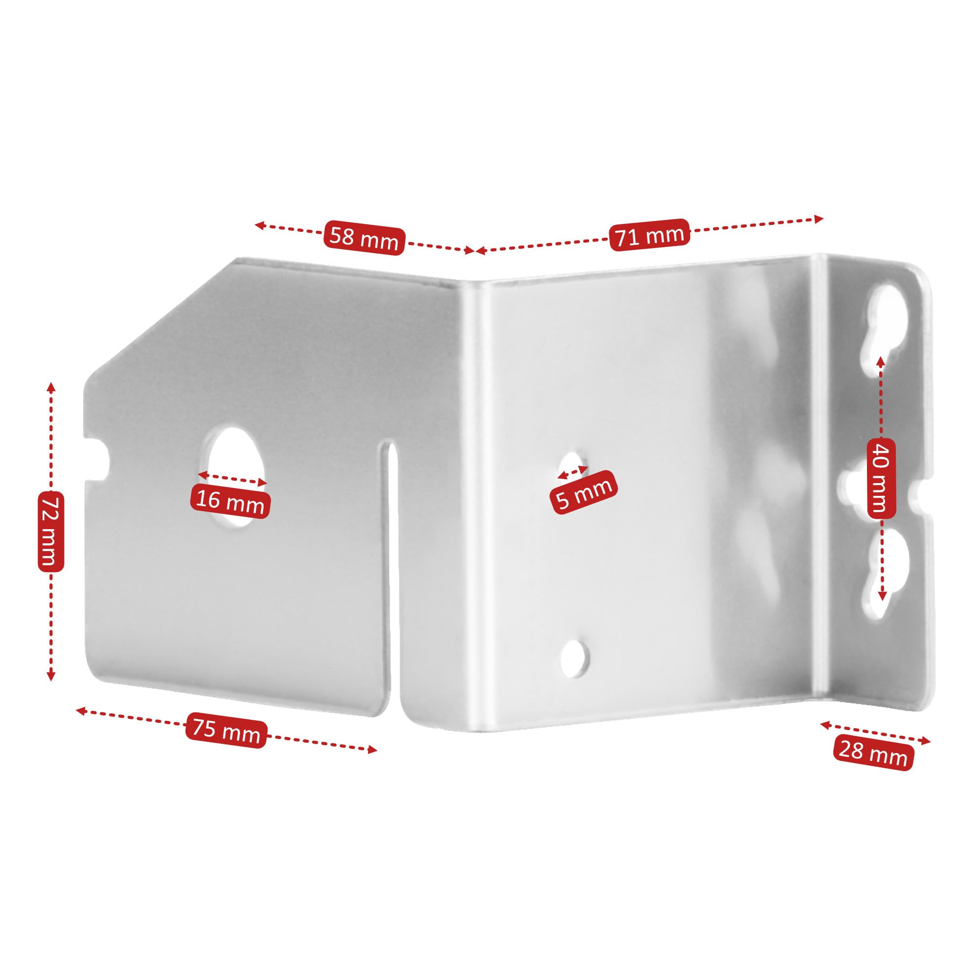 BBQ-TORO Motore in Acciaio Inox per griglieria, rosticceria e Altro Ancora, 2 Giri/Minuto - 50 Hz - 4 Watt, incl. Supporto Motore