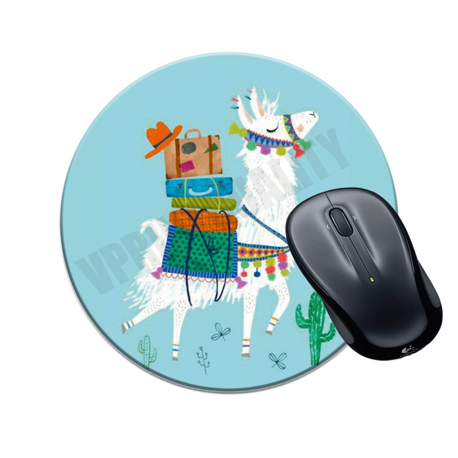 Vprint Round Gaming Mouse Pad Santa Llama Sarcastic Printed Multicolour Size 8x8 inches (B07NCZGH88) Amazon Price History, Amazon Price Tracker