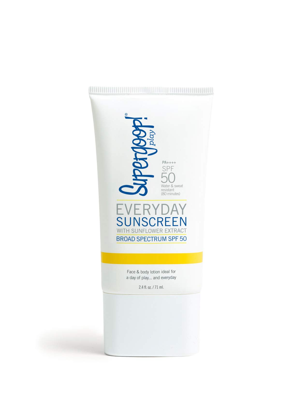 Supergoop! Tous les jours un écran solaire avec la technologie cellulaire Réponse SPF 50 à 2,4 Oz.
