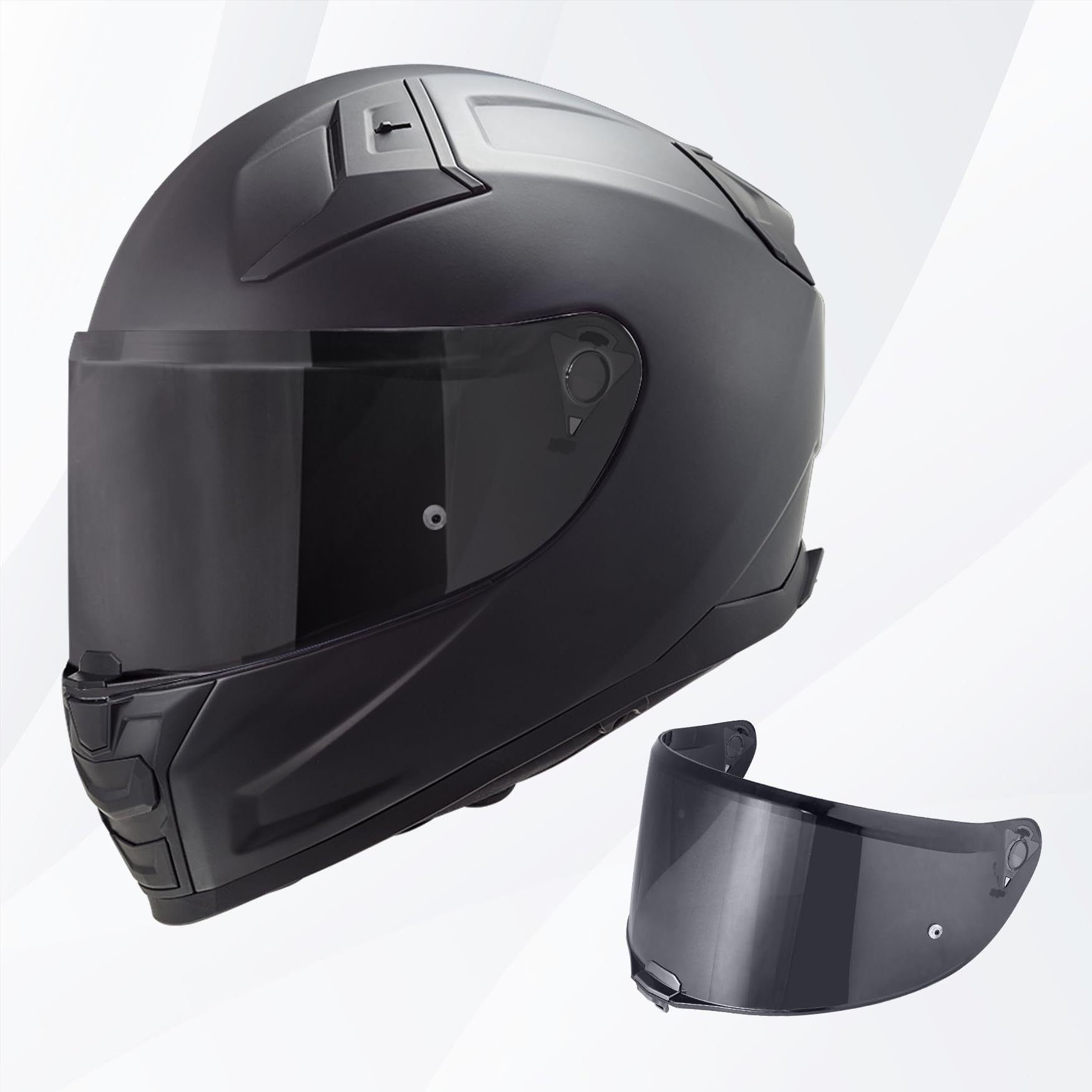 Visière de Casque de Moto pour FF811/VECTOR II/Citation II | Visière de Casque de Protection Contre Le Vent Moto,Lentille de Remplacement Visiere Casque Moto