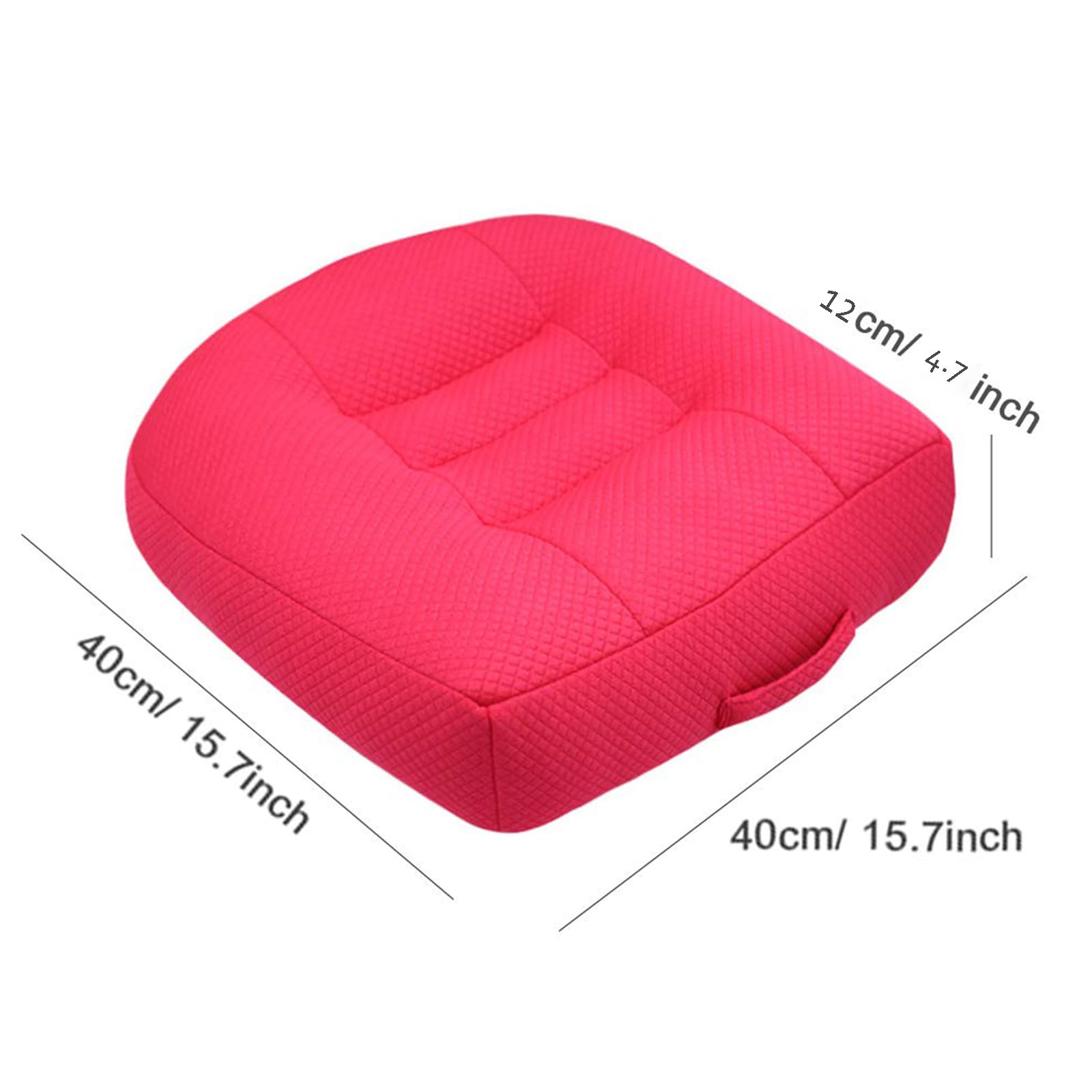 Cojín para Asiento De Coche Que Aumenta La Altura del Asiento del Coche, Cojines Portátiles De Malla Transpirable para Asiento De Coche para Adultos,B