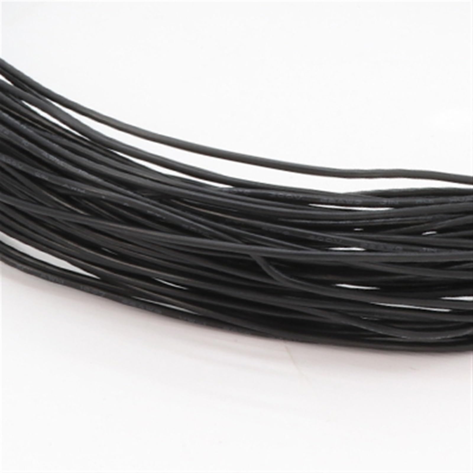 Outdoor Extension 5 Meters UL1007 Single Core Cable Line PVC Tinned Copper Wire 14AWG to 26AWG Solar sheathed(Black,5 Meters 18AWG)