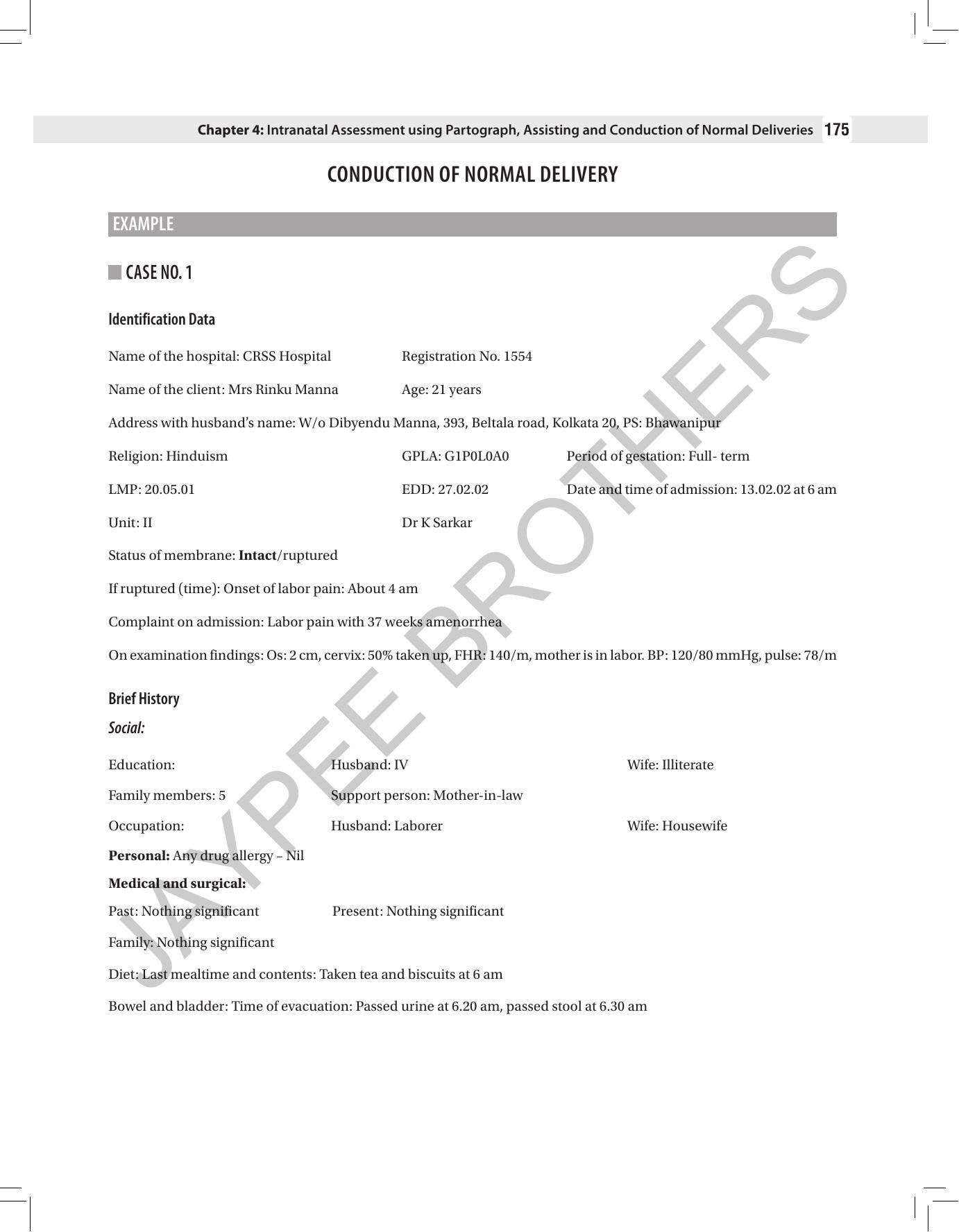 MATERNITY RECORD BOOK A PRACTICAL RECORD BOOK OF OBSTETRICS 3