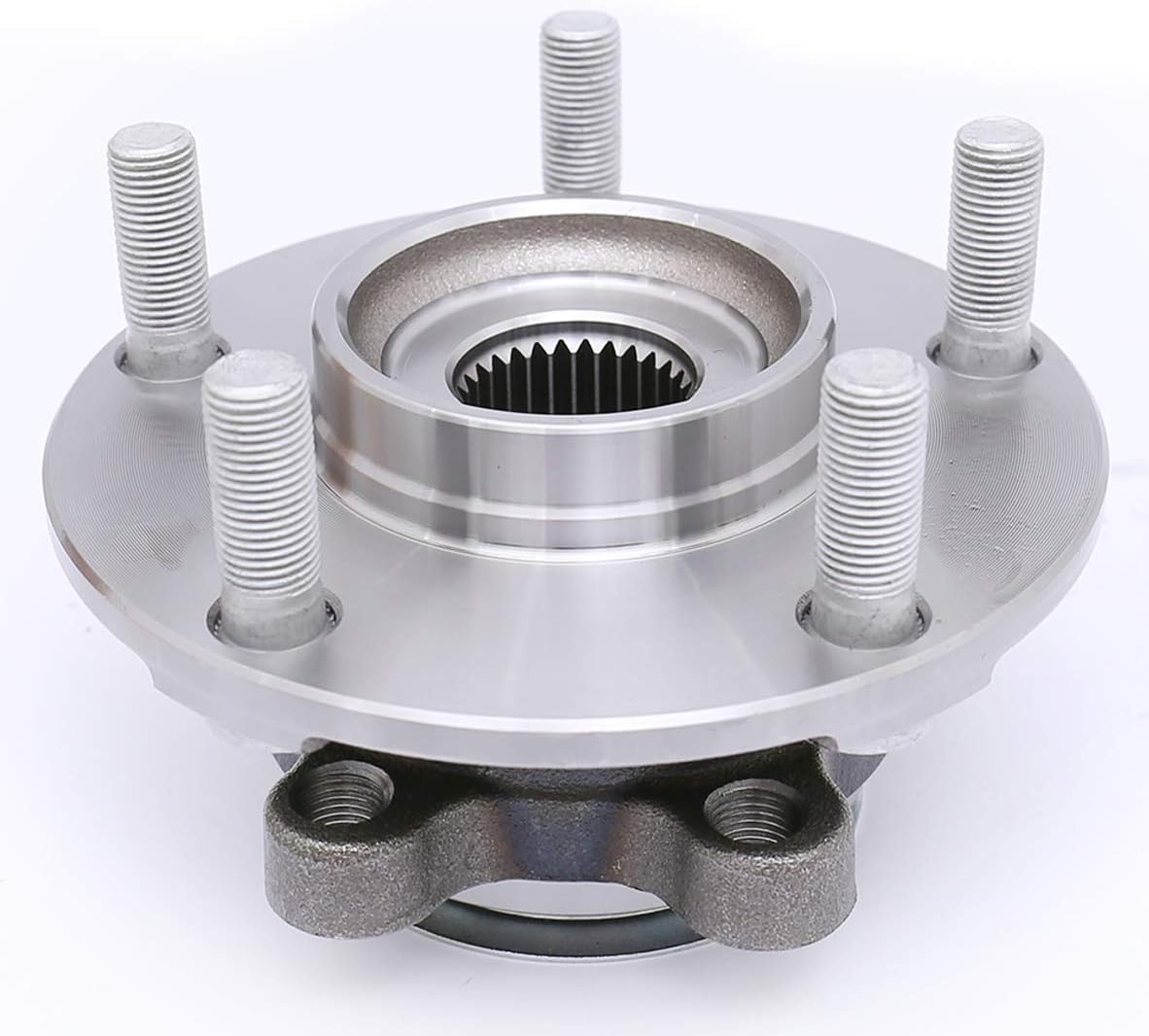 FKG 513298 Front Wheel Bearing Hub Assembly For 2008-2013 Nissan Rogue, 2014 Nissan Rogue Select, 2007-2012 Nissan Sentra 2.5L 4Cyl L, 5 Lugs Set of 2