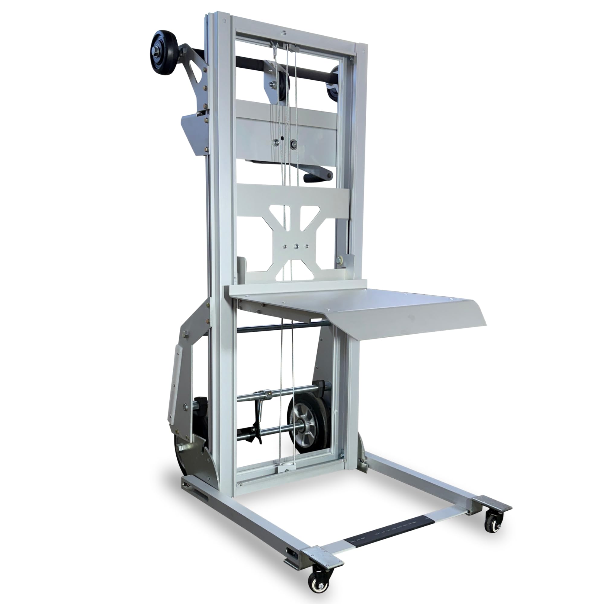 Materiallift ML90 - klappbar mit Plattform - 90 kg Tragkraft - 1550 mm Hubhöhe - Stapler Hubwagen