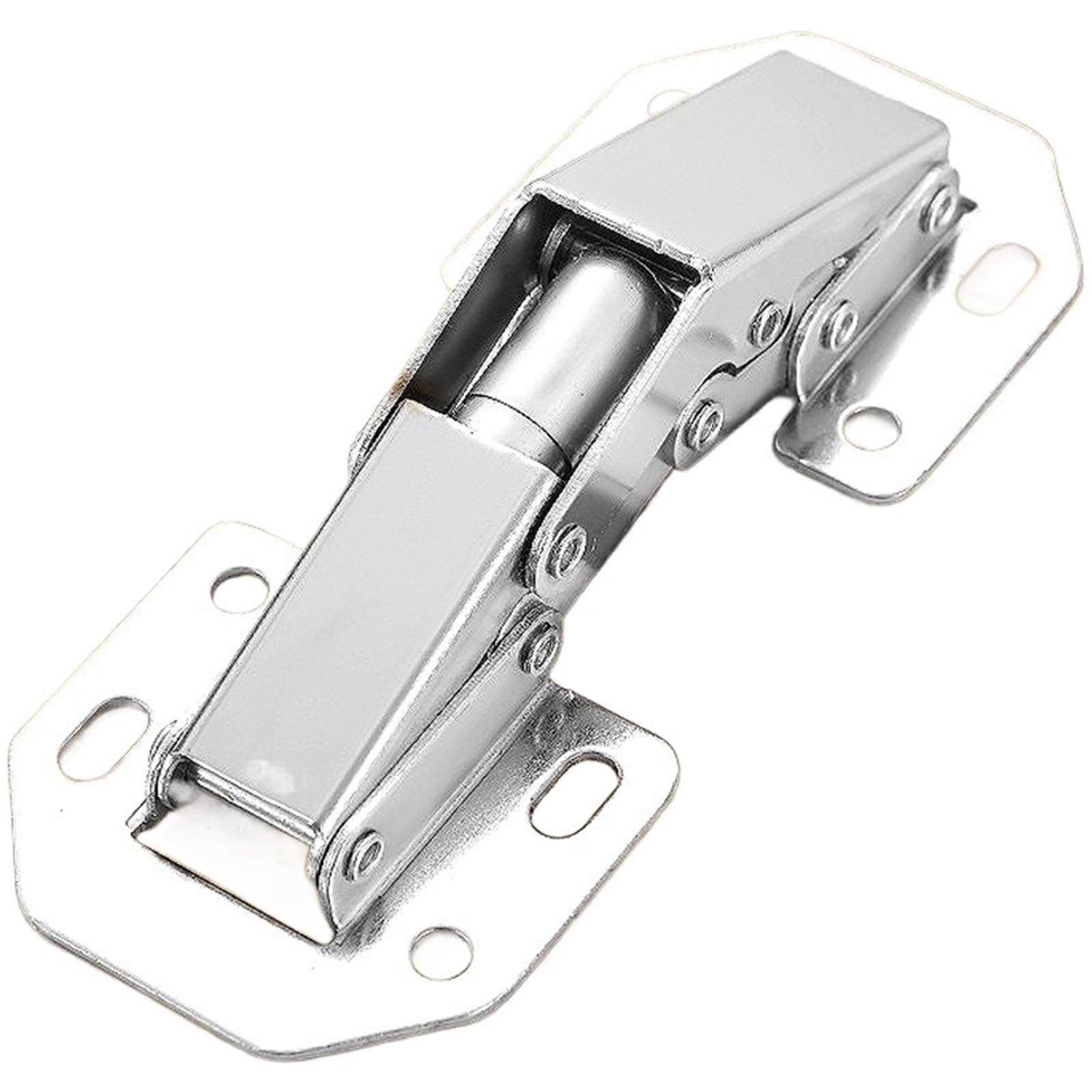 Dclbaigfsy 2Pcs 16- Cabinet Hinges Adjustable Mounting Plates Framed Or Frameless Doors 90 Degree Hinge Furniture Hardware(2Pcs)