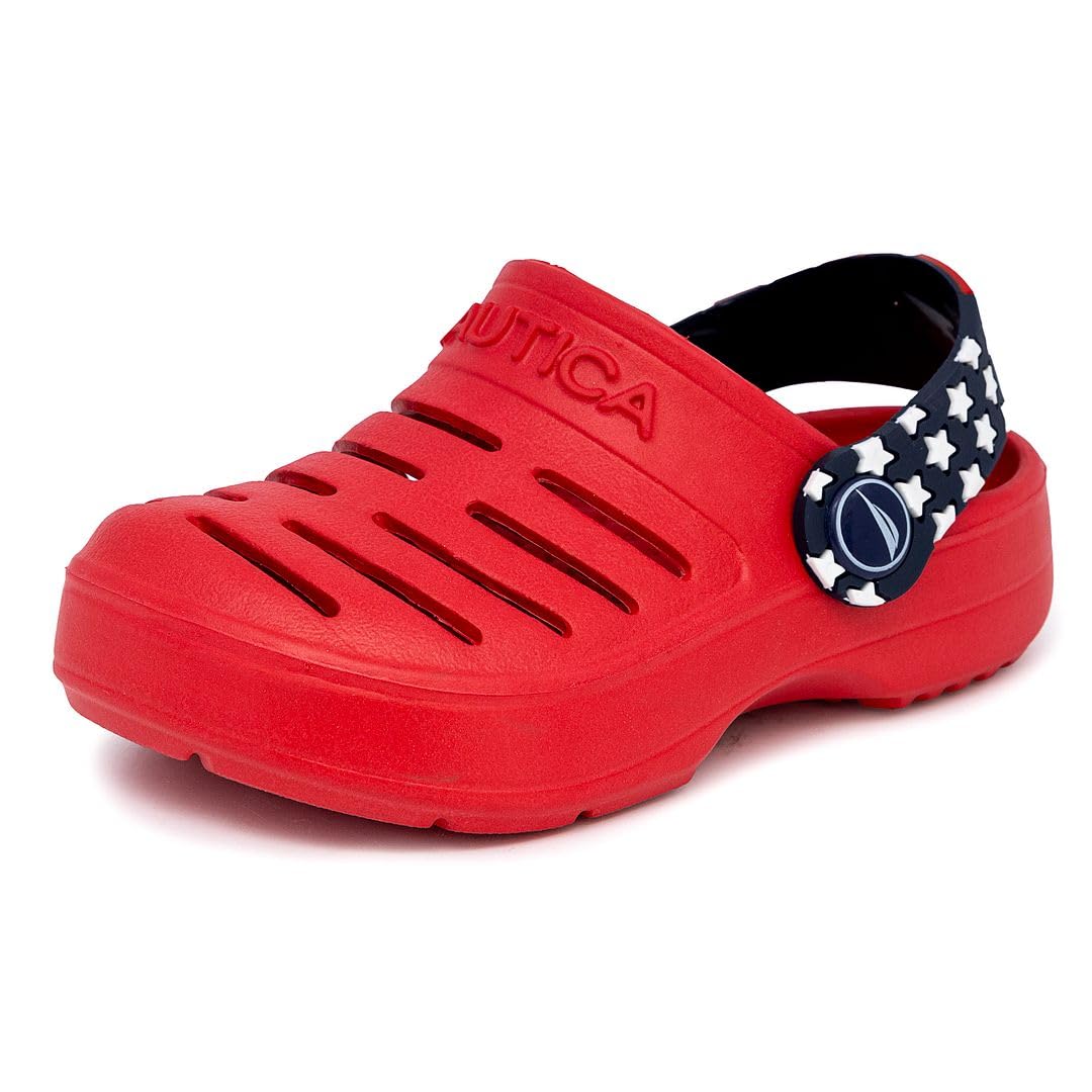 Kids Clog Sandals – Slip-On Lightweight Water Shoes with Adjustable Heel Strap – Comforta…